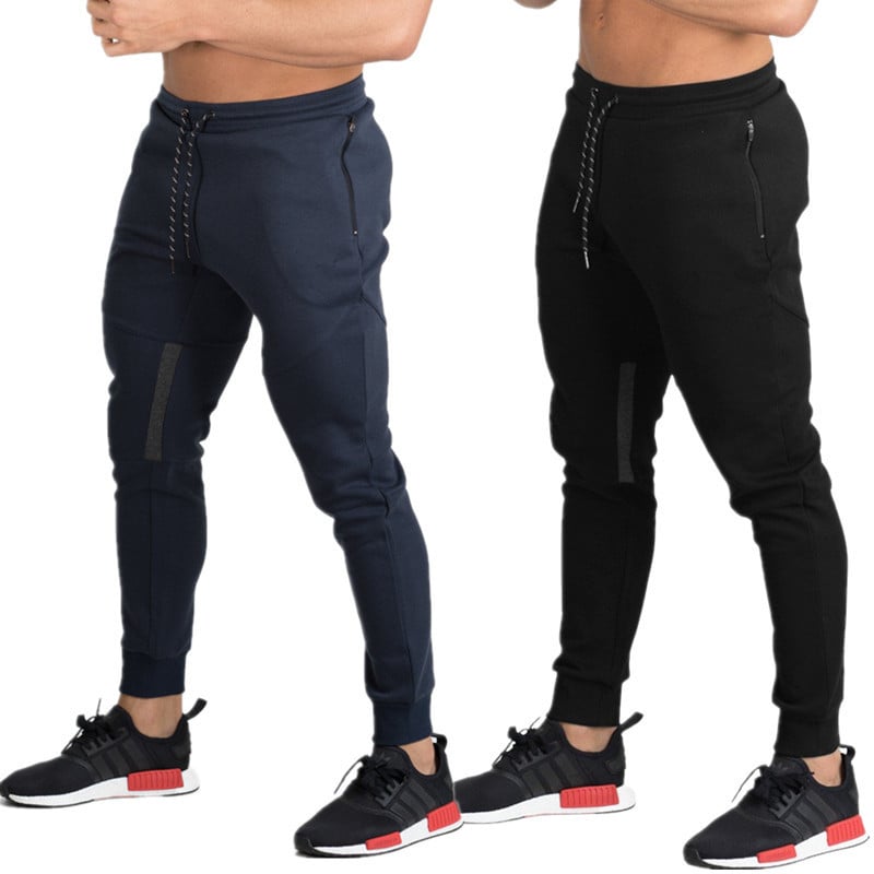 Men’s Casual Fitness Sports Trousers – Athletic Workout Pants