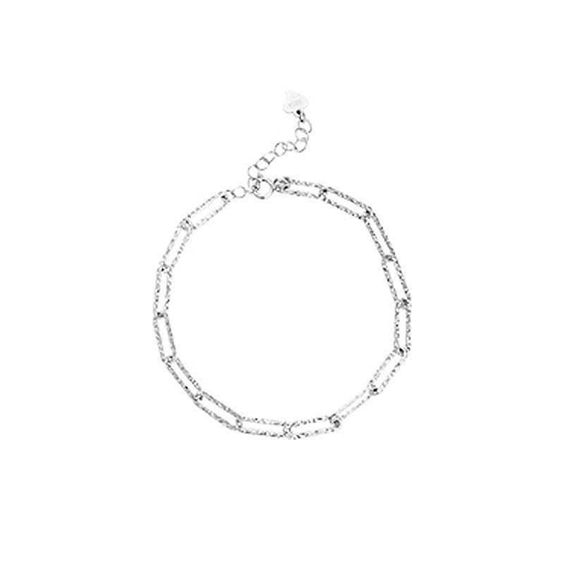 Women’s Silver Starry Bracelet – Copper Geometric Celestial Fashion Jewelry