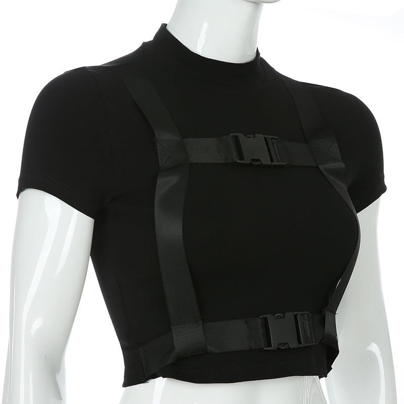 BF Crop Short Sleeve T-Shirt for Women - Summer 2019
