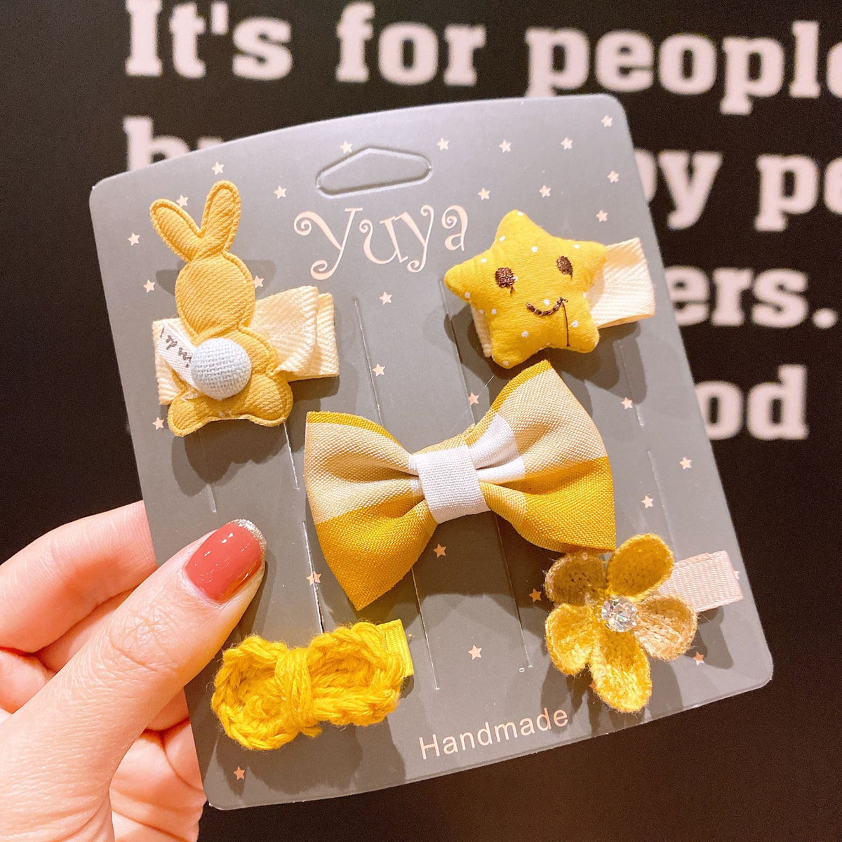 Korean Baby Hair Clips Set for Girls – Cute Children's Hair Accessories
