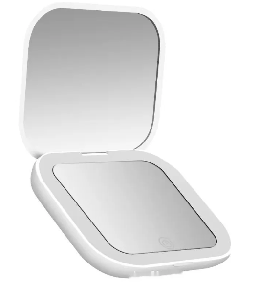 Handheld Folding Makeup Mirror – Compact Pocket Beauty Mirror