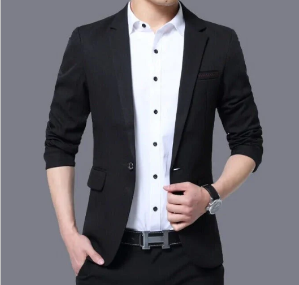 Fiorinni Carlsen Men’s Premium Blazer – Smart Casual Long Sleeve Jacket, S–5XL