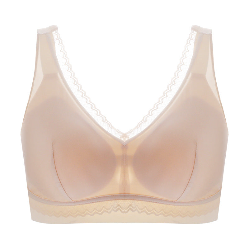 Women’s Lace Comfort Wireless Bra – Breathable Everyday Wire-Free Lingerie