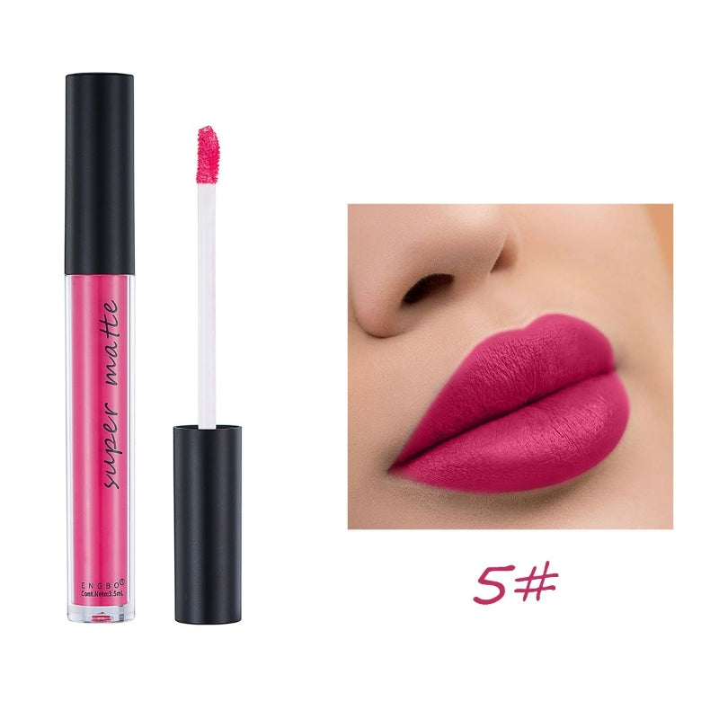 12-Color Waterproof Matte Liquid Lipstick Set