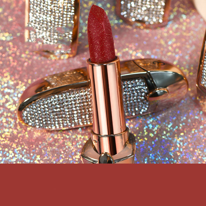 Carved Lipstick in Diamond Matte by Cassie
