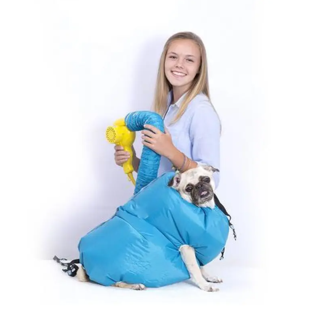Dog Hair Dryer Bag – Oxford Cloth Pet Drying Kit for Small to Large Dogs