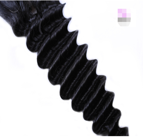 4×4 Deep Wave Brazilian Human Hair Wig – 100% Real Hair, 8–20 Inch