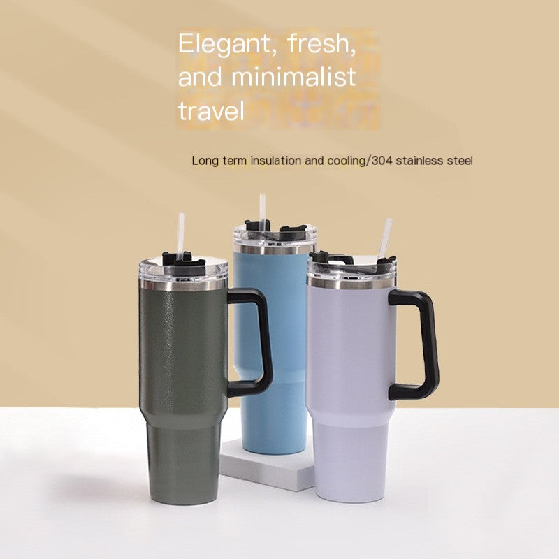 Creative 40oz Stainless Steel Insulated Travel Mug – 304 Stainless Steel Tumbler