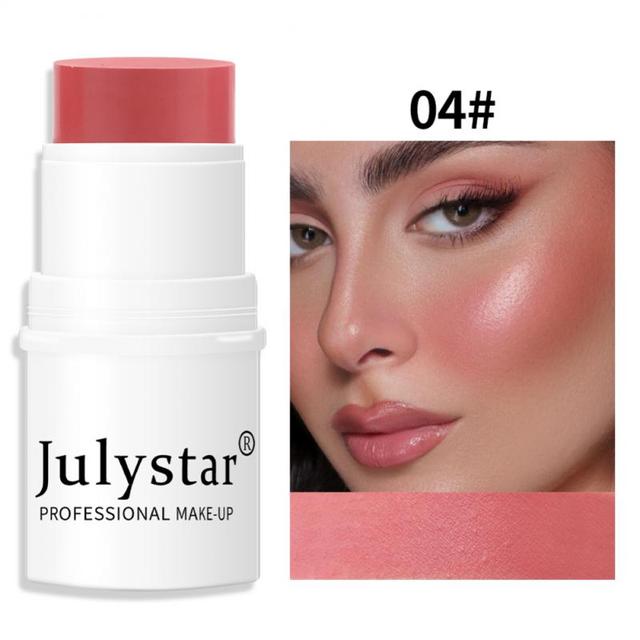 Pearl Cream Blush & Highlighter Stick – Long-Lasting Radiant Cheek Makeup