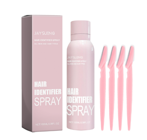 Hair Identifier Spray for Gentle Facial Hair Removal