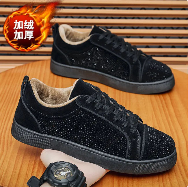 Men’s Spark Casual Sneakers – Modern Low-Top Lace-Up Shoes