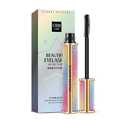 4D Silk Fiber Lash Mascara – Sky-High Length & Volume, Waterproof 3-Pack