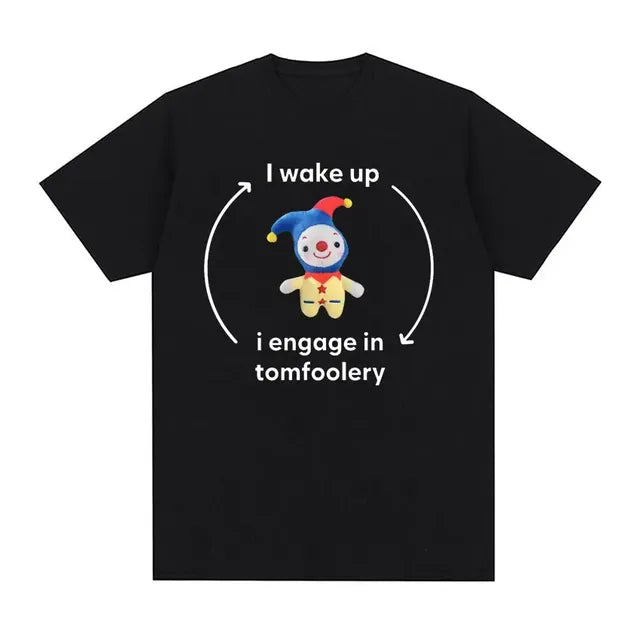 Humorous Cat Memory T-Shirt for Women - Summer Style