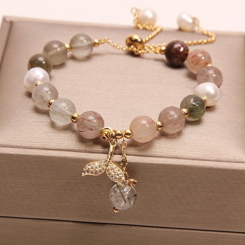Women’s Natural Freshwater Pearl Bracelet – Elegant Classic Pearl Jewelry