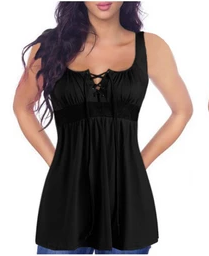 Women’s Tank Top & T-Shirt – Casual Sleeveless Summer Fashion Top