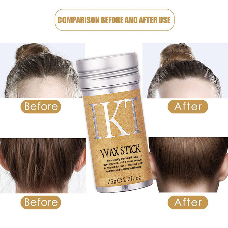 Hair Styling Wax Stick – Unisex Wax for Flyaways & Hair Definition