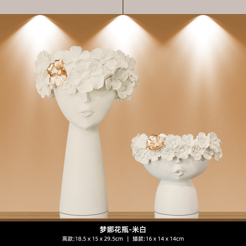 Modern Resin Luxury Decor Collection – Artistic Display Pieces for Living Room