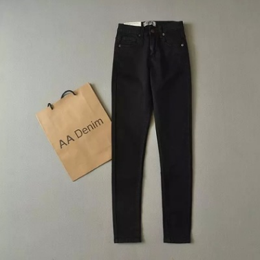 Women’s High-Waisted Stretch Skinny Jeans – Cotton-Rich Slim Ankle Denim, Sizes 25–29
