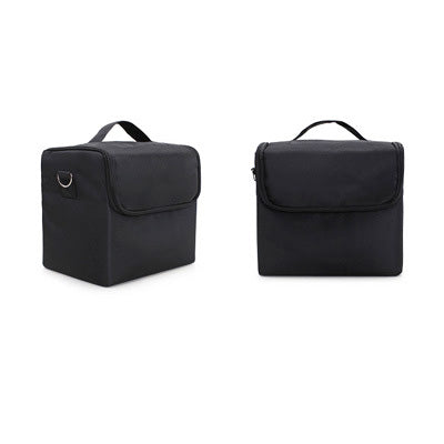 Oxford Makeup Case – Portable Beauty Tool Organizer & Cosmetic Travel Bag