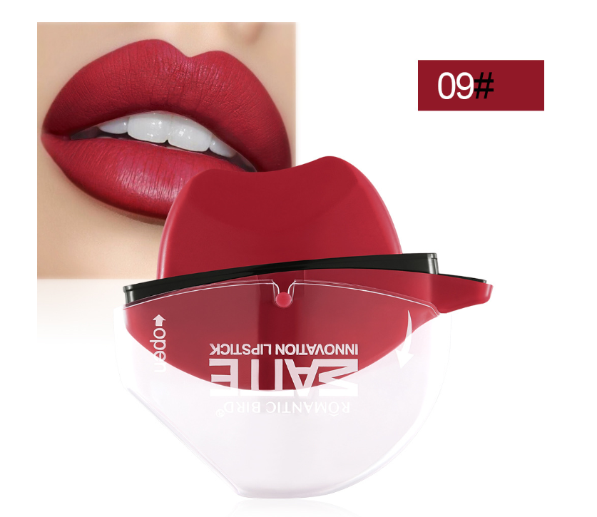 Matte Lipstick Lip Gloss in Creative Shapes
