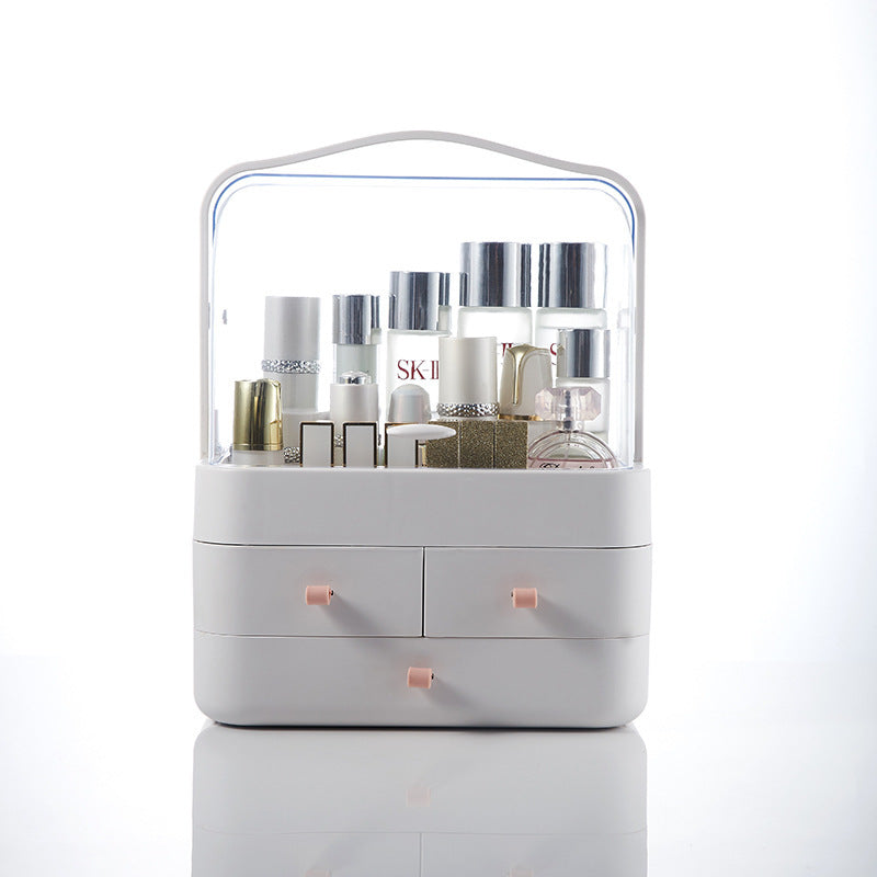 Portable Cosmetic Storage Box – Makeup, Skincare & Beauty Organizer