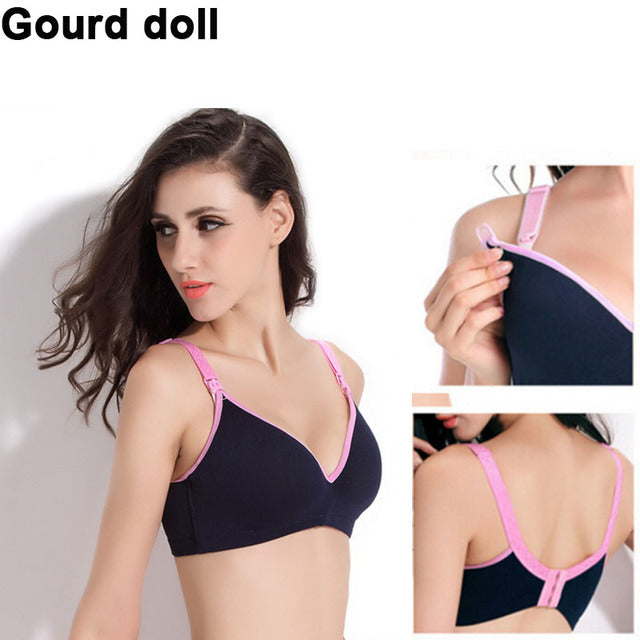 One-Piece Wireless Nursing Bra – Comfortable Maternity & Breastfeeding Bra