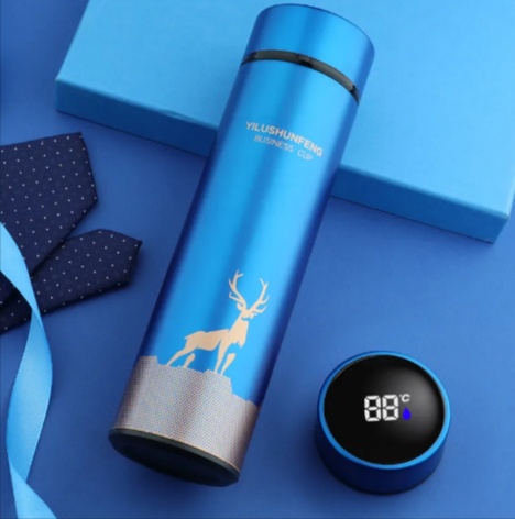 Smart Temperature Sensing Cup – Stainless Steel Insulated Tumbler, 24-Hour Insulation