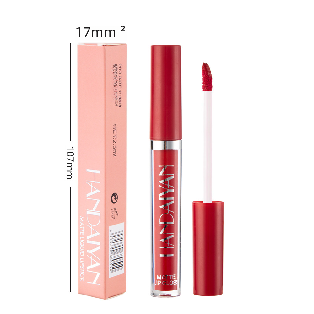 HANDAIYAN Matte Liquid Lipstick for Easy Application