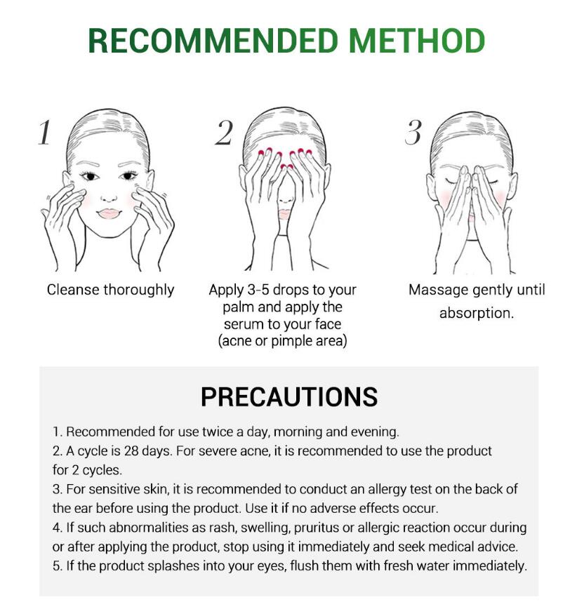 Plant Extract Skin Repair Face Serum – Lightweight Scar Appearance & Brightening Care