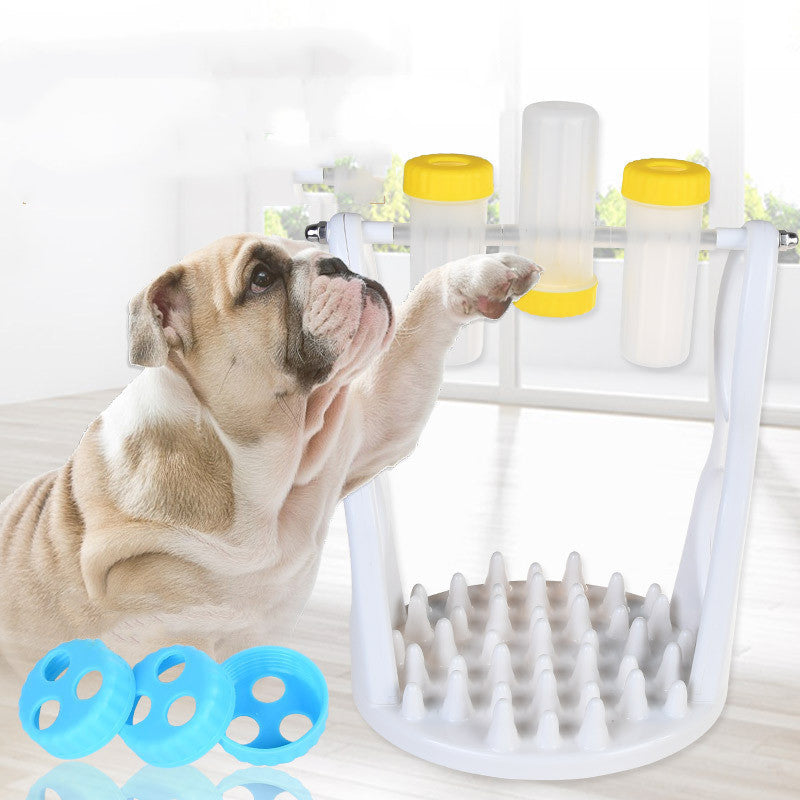 Slow Feed Puzzle Dog Bowl – Interactive Anti-Gulping Pet Feeder