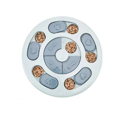 Interactive Dog Feeding Puzzle Toy for Training – Treat Dispensing Slow Feeder