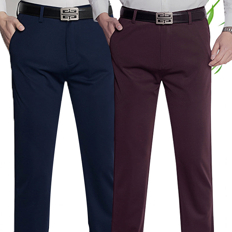 Men’s Ice Silk Loose Fit Pants – Lightweight Summer Casual Trousers