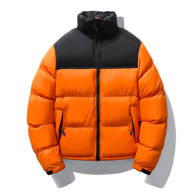 Men’s Autumn Winter Short Cotton Padded Jacket – Warm Casual Outerwear – USA