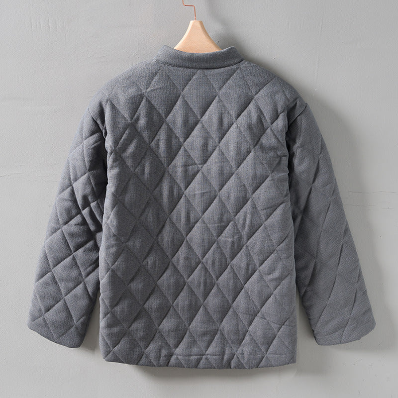 Men’s Winter Chinese Style Thick Cotton Jacket