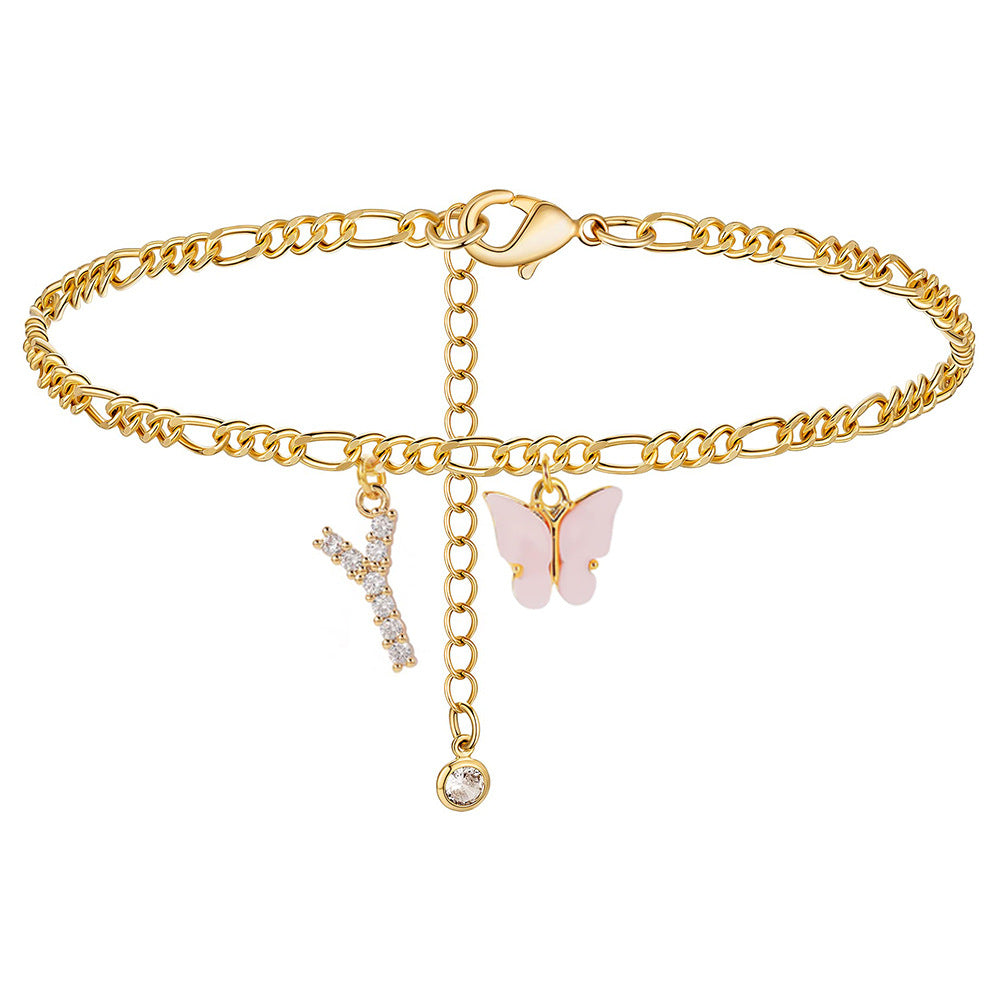 Lady's Titanium Steel Cuban Chain Necklace