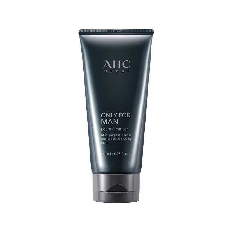 AHC Men’s Cleansing Foam – Deep Pore, Blackhead & Oil Control Hydrating Facial Cleanser