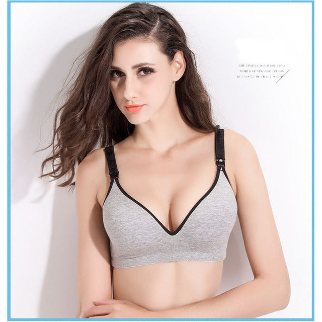 One-Piece Wireless Nursing Bra – Comfortable Maternity & Breastfeeding Bra