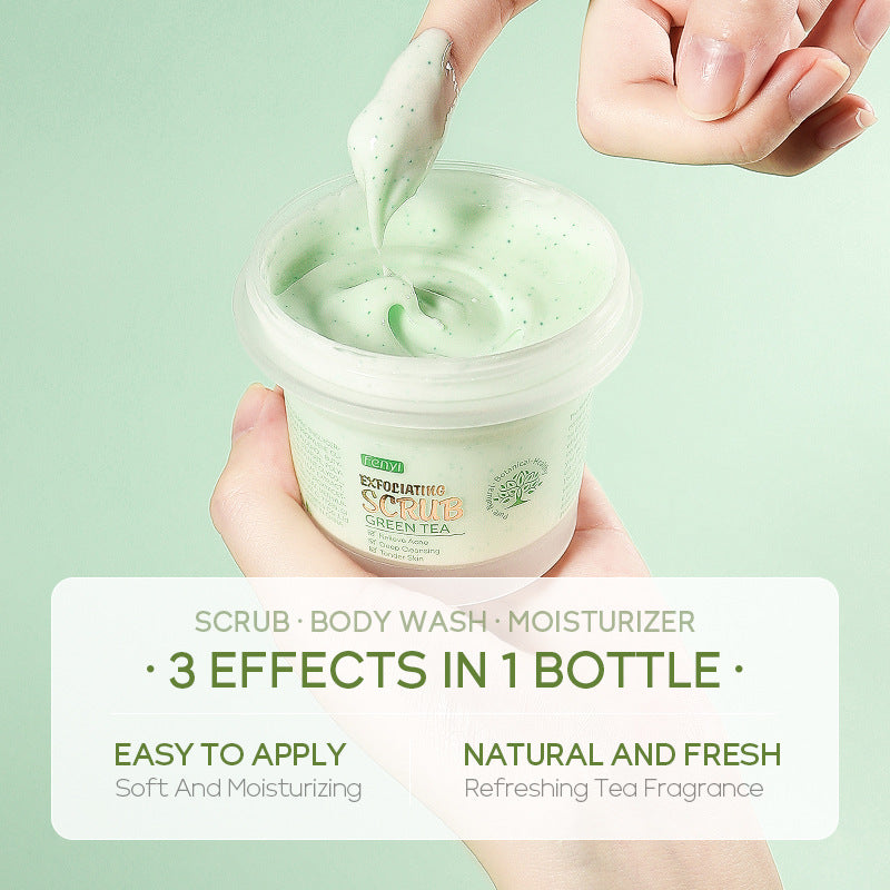Fenyi Green Tea Body Scrub – Exfoliating Skin Care, 100g
