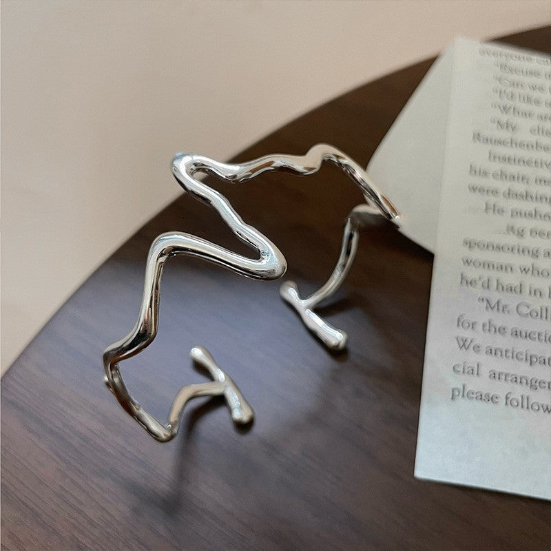 Irregular Wave Design Bracelet for Women