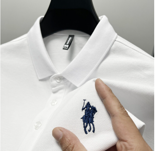 Gevante Men’s Lightweight Short Sleeve Polo Shirt – Breathable Tailored Smart Casual Polo, M–4XL