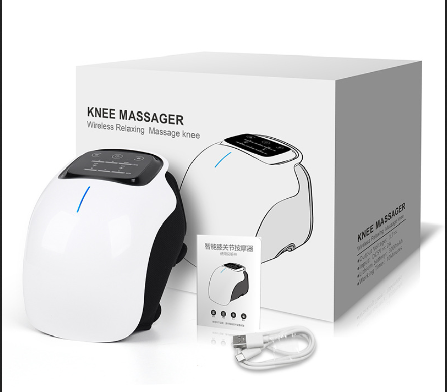 Vibration Heated Intelligent Knee Massager – Cordless Pain Relief Brace
