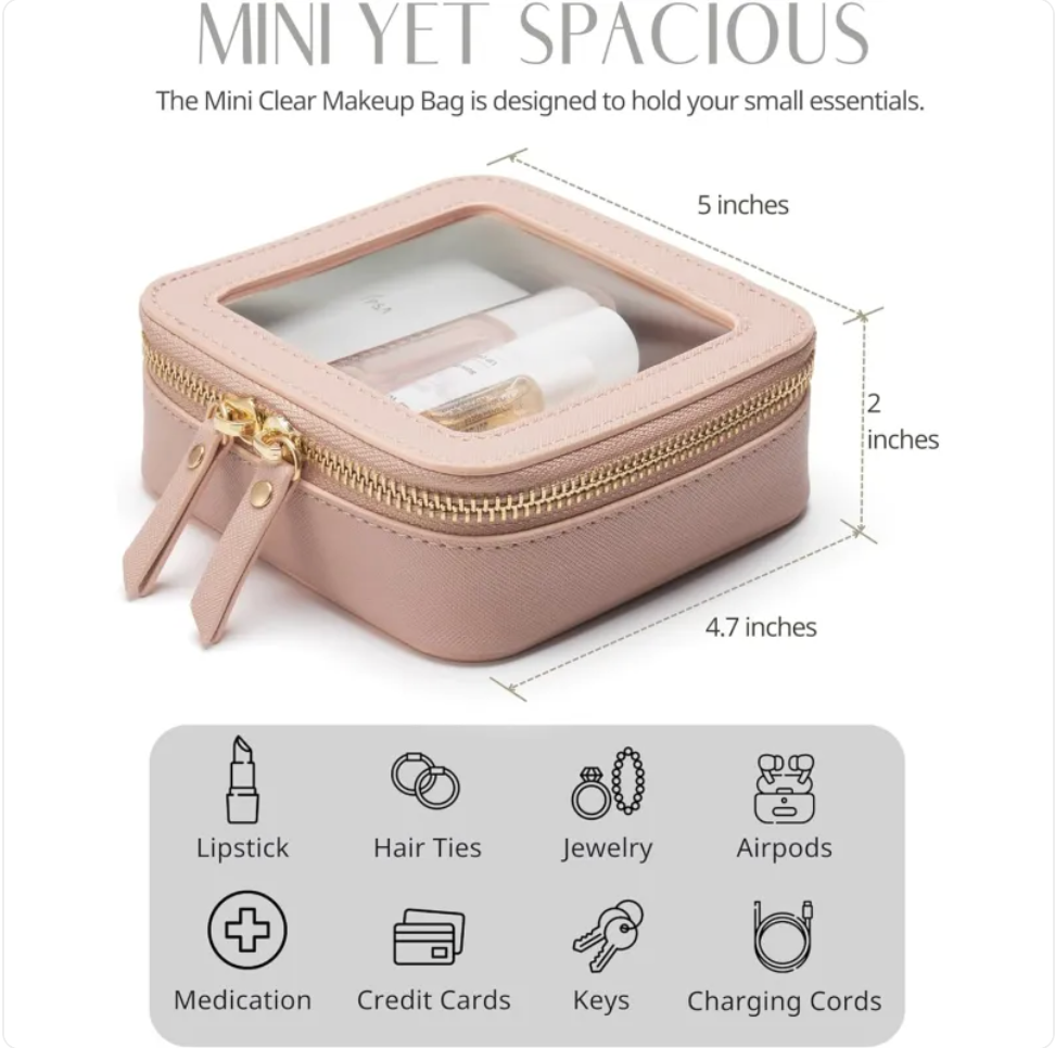 Portable Cosmetic Organizer – Makeup, Skincare & Beauty Travel Storage