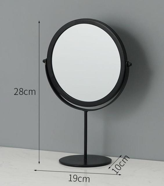 Nordic Desktop Makeup Mirror – Punch-Free Wall-Mounted Dressing Mirror