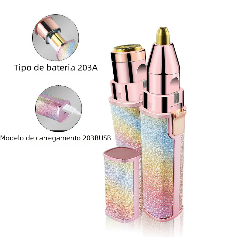Electric Lipstick Hair Removal Device for Women