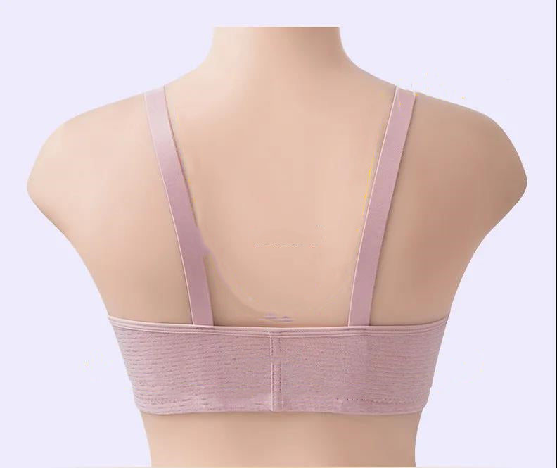 Women’s Front Button Bra – Easy Front Closure Comfortable Support Bra