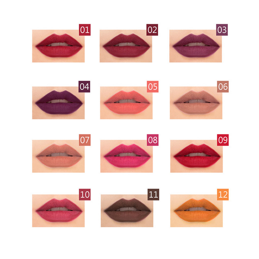 Waterproof Lip Liner & Matte Lipstick Set – Long-Lasting Defined Lip Color