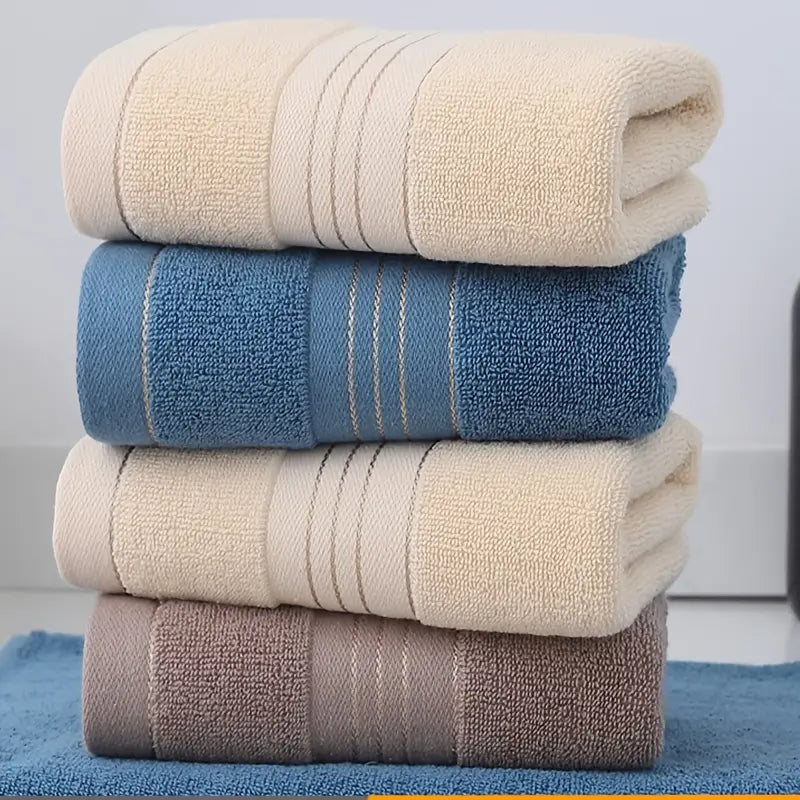Natural Cotton Hand Towel – Absorbent Skin-Friendly Bathroom Towel