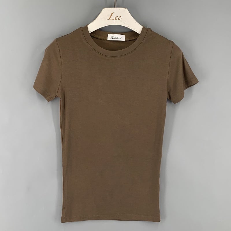 Comfortable Stretchy Sexy Skinny T-Shirt for Women