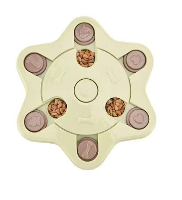 Interactive Dog Feeding Puzzle Toy for Training – Treat Dispensing Slow Feeder
