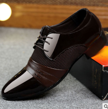 Men’s Fashion Leather Dress Shoes – Classic Business Formal Footwear